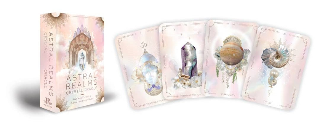 Astral Realms Crystal Oracle: A 33 Card Deck and Guidebook