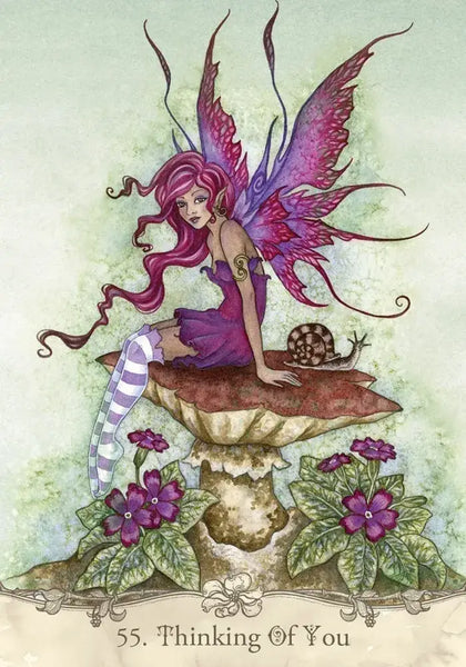 Fairy Wisdom Oracle | Charming Fairies, Angels, Dragons, Elves, & Other Elemental Guides | 64 Card Deck & Booklet