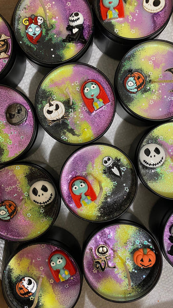 Jack & Sally Candle | Cinnamon and Vanilla | Vegan