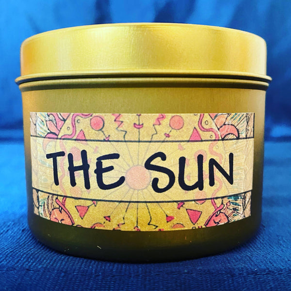 The Sun Candle | Warm Citrus Scent | Soy Wax | Vegan