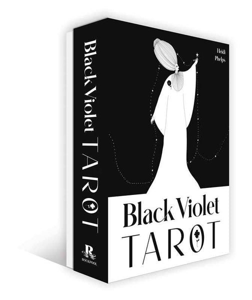 Black Violet Tarot | Black & White | Inspiration | Self-Expression | 80 Card Deck & Booklet