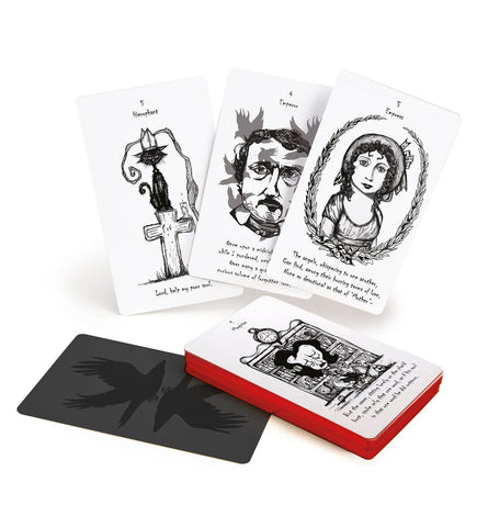 The Poe Tarot | The Raven | Annabel Lee | The Masque of the Red Death | Edgar Allen Poe Classics | 78 Card Deck & Booklet