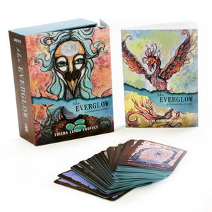 The Everglow | Complete Divination System | Tarot, Elements, Astrology, Numerology, & Animal Symbolism | 78 Card Deck & Booklet