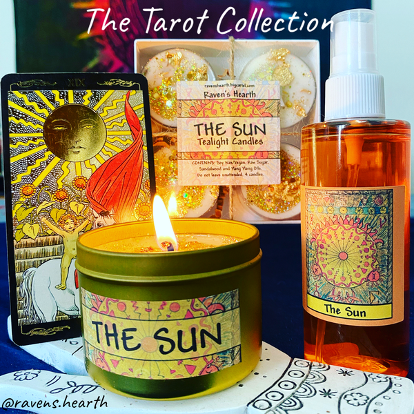 The Sun Candle | Warm Citrus Scent | Soy Wax | Vegan