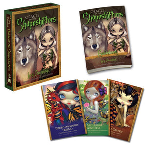 Oracle of the Shapeshifters | Mystical Allies | Magickal Familiars | Shamans, Witches, Wizards, & Wise | 45 Card Deck & Booklet