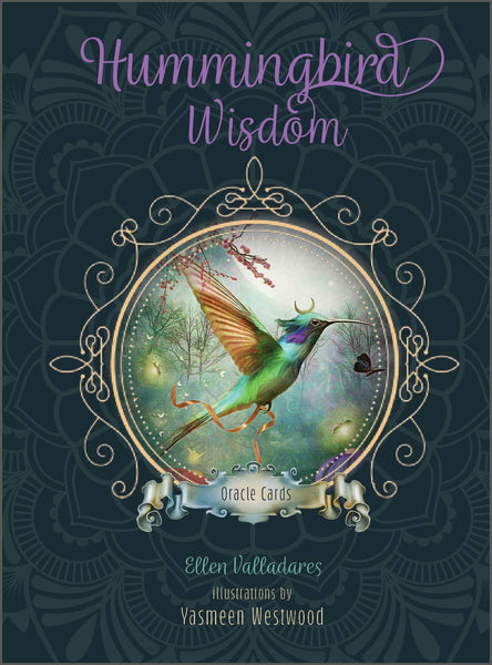 Hummingbird Wisdom Oracle | Mystical World of the Hummingbird | Expanded Messages, Affirmations, and Exercises to Deepen your Personal growth | 44 Card Deck & Booklet