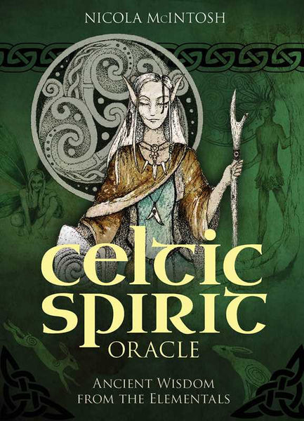 Celtic Spirit Oracle | Gods & Goddesses  | Nature's Cycles | Elemental Beings | Artwork, Myths, & Legends | 36 Card Deck & Booklet