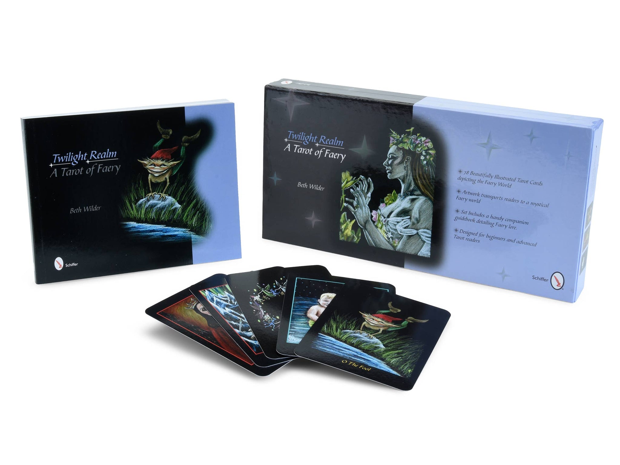 The Twilight Realm | A Tarot of Faery | Card Deck | Faery Lore | Painting Style | 78 Card Deck & Booklet