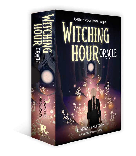 Witching Hour Oracle | Higher Self | Wisdom Courage | Book of Shadows | 39 Card Deck & Booklet