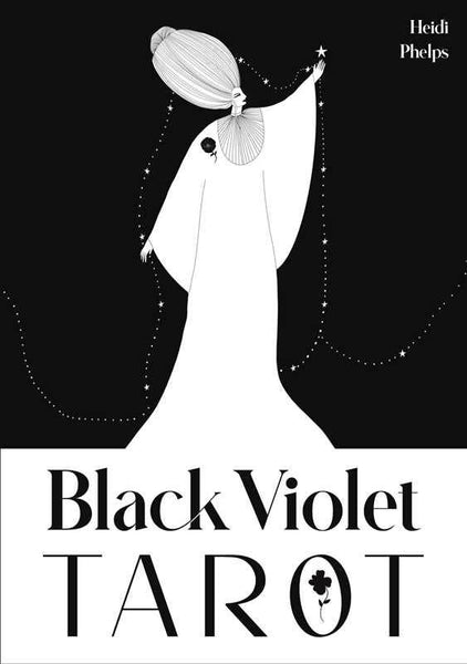 Black Violet Tarot | Black & White | Inspiration | Self-Expression | 80 Card Deck & Booklet