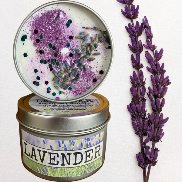 Lavender Soy Candle | 6 oz  | Peace and Tranquility  | Vegan