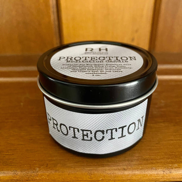 Protection Candle | Sandalwood & Lavender | Vegan