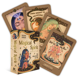 Magical Spirit Oracle | Storytelling Adventure of Witches, Grandmother Trees, Ancient Archetypes, & Sparkling Portal | Wisdom, Rituals, & Manifestation | 44 Card Deck & Booklet