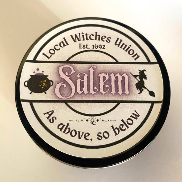 Salem Witches Union Candle | Rose & Whiskey Scent