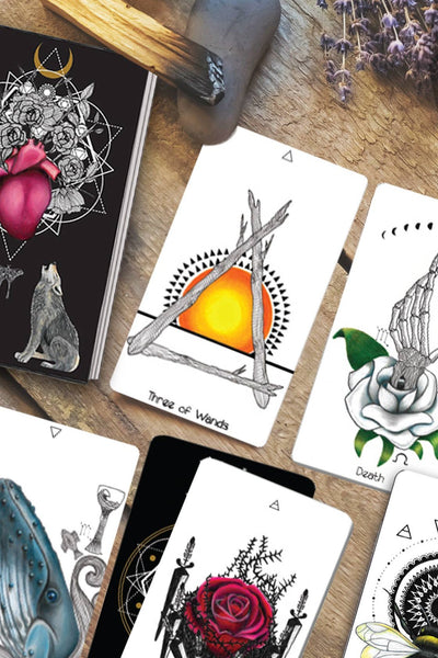 Naked Heart Tarot | Authentic Indie Deck | 79 Card Deck & Booklet