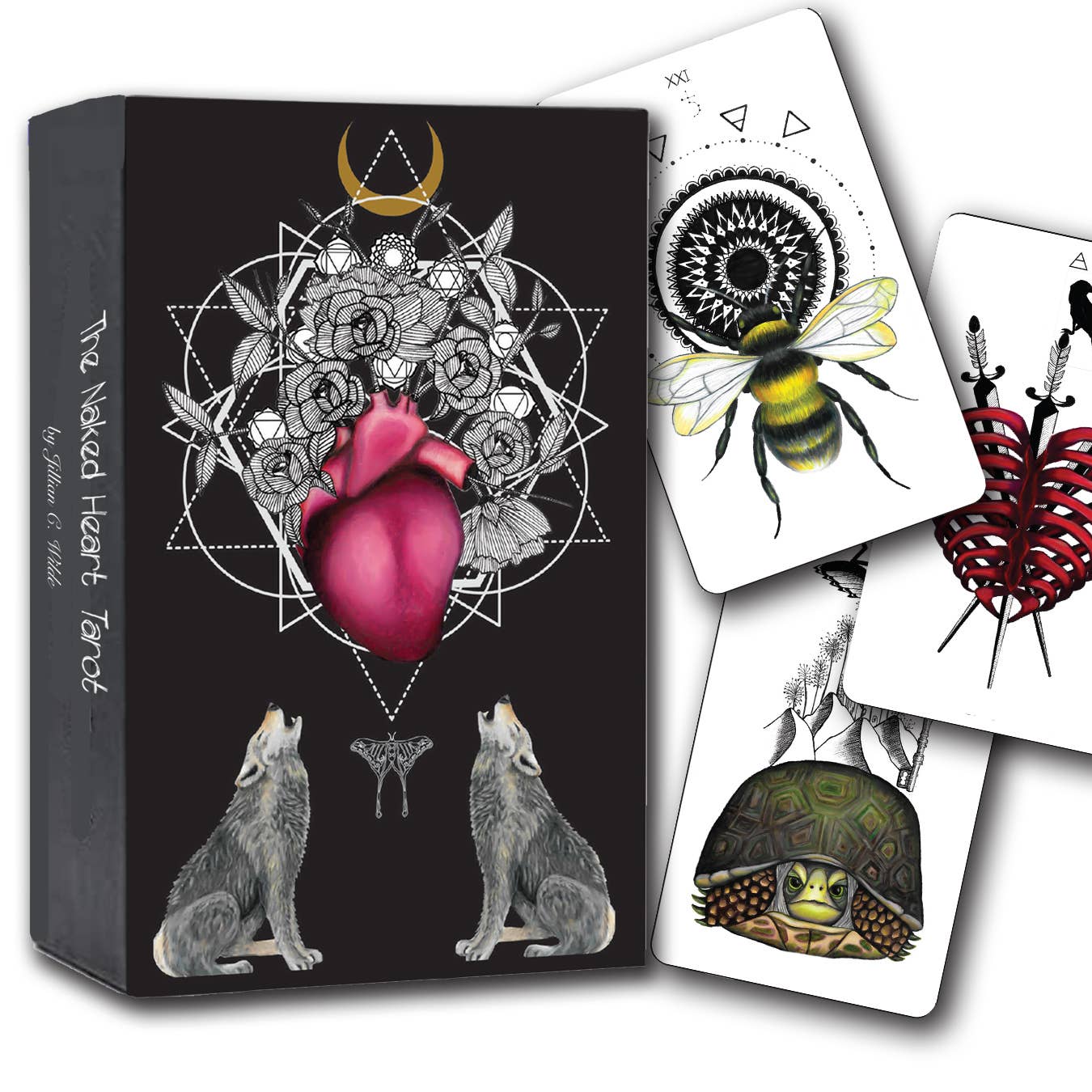 Naked Heart Tarot | Authentic Indie Deck | 79 Card Deck & Booklet