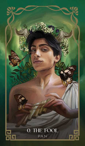 Mythos Tarot | Ancient Gods & Goddesses | Greek Mythology | Gorgeous 78 Card Deck & Booklet