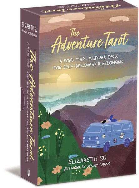 Adventure Tarot | Fun Spin on Traditional Tarot Cards | Magical Road Trip | Outdoors Lovers | Self-Empowerment | 78 Card Deck & Booklet